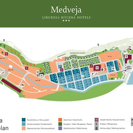 Parc de vacanță Mobile Homes Camping Resort Medveja